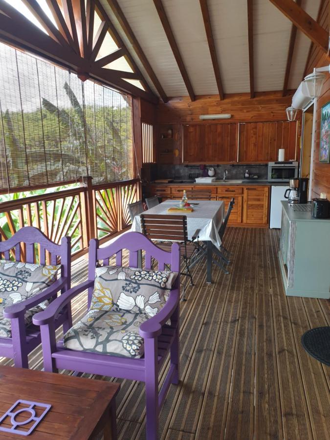 באס-טר Gite 4 Etoiles, La Vieille Sucrerie St Claude Guadeloupe, Jacuzzi Spa Privatif, Vue Exceptionnelle Sur La Mer Des Caraibes מראה חיצוני תמונה