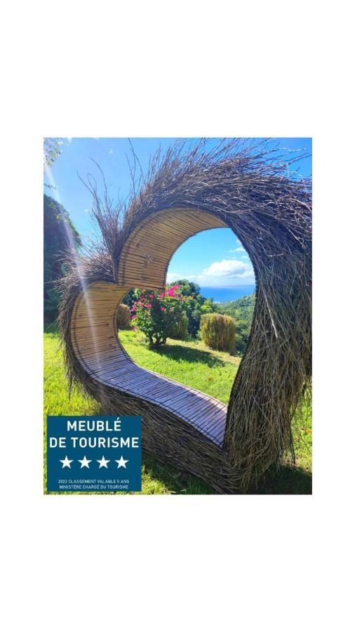 באס-טר Gite 4 Etoiles, La Vieille Sucrerie St Claude Guadeloupe, Jacuzzi Spa Privatif, Vue Exceptionnelle Sur La Mer Des Caraibes מראה חיצוני תמונה